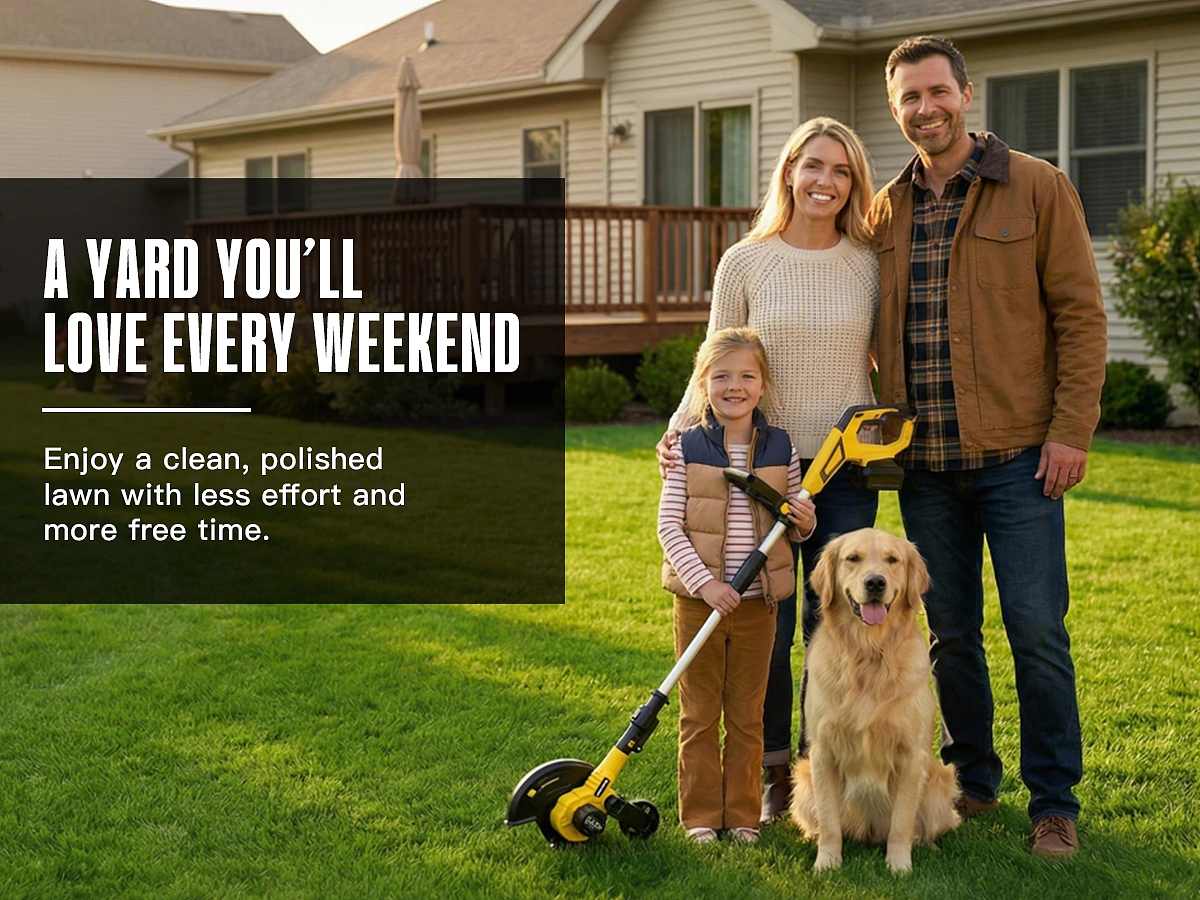 Weed Whacker Product Photography